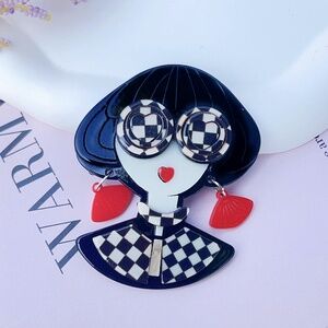 NWT Fashion Brooch Pins Fun Chic Lady Brooch Pin Fashion Brooches Gifts for …